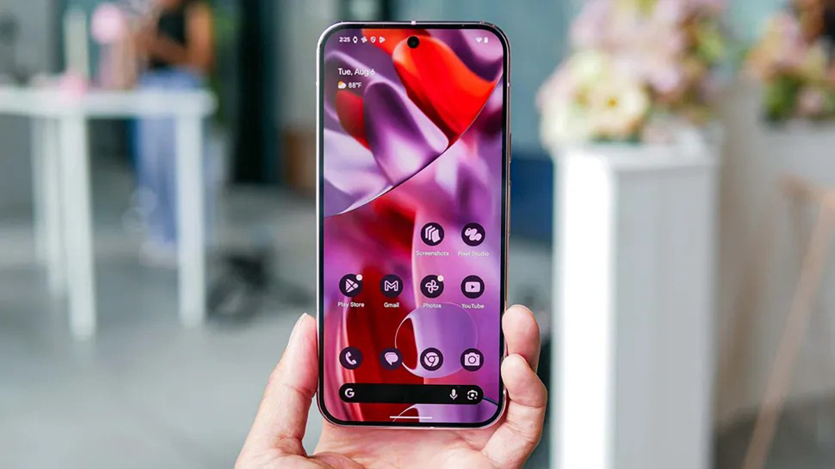 Màn hình Pixel 9 Pro có độ sáng và sắc nét vượt trội so với đối thủ đến từ Apple