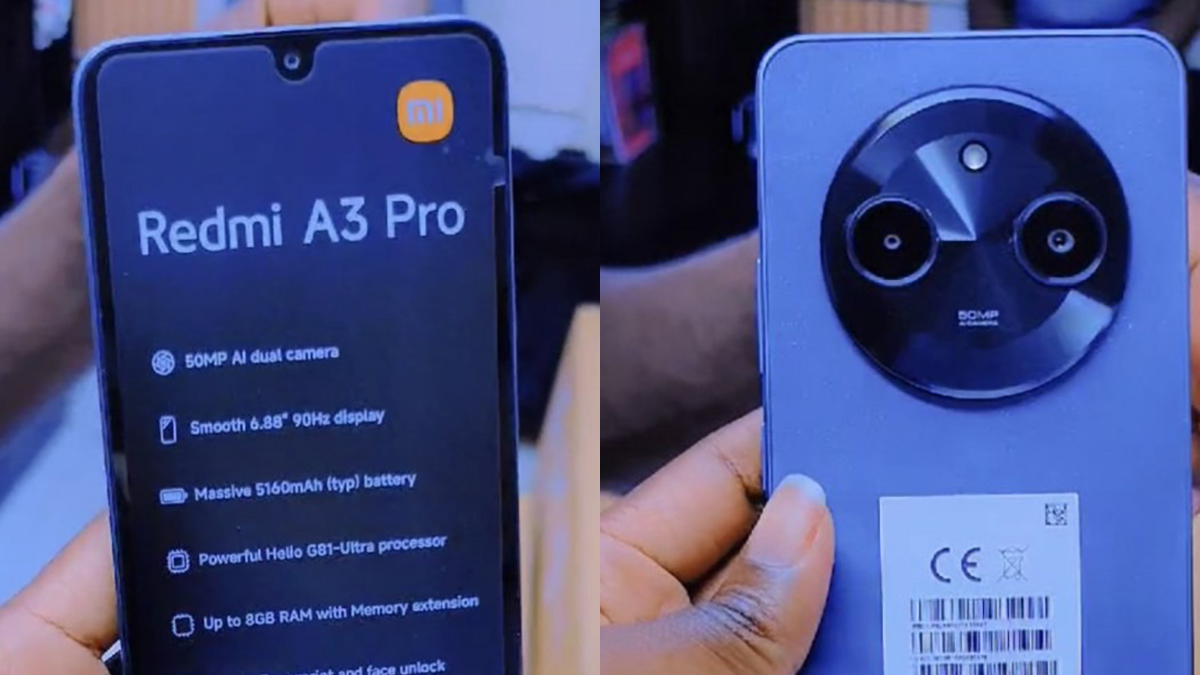 Rò rỉ thông tin Xiaomi Redmi A3 Pro: Helio G81 Ultra, màn hình 90Hz, camera kép 50MP, giá 2.69 triệu đồng Rò rỉ thông tin Xiaomi Redmi A3 Pro: Helio G81 Ultra, màn hình 90Hz, camera kép 50MP, giá 2.69 triệu đồng