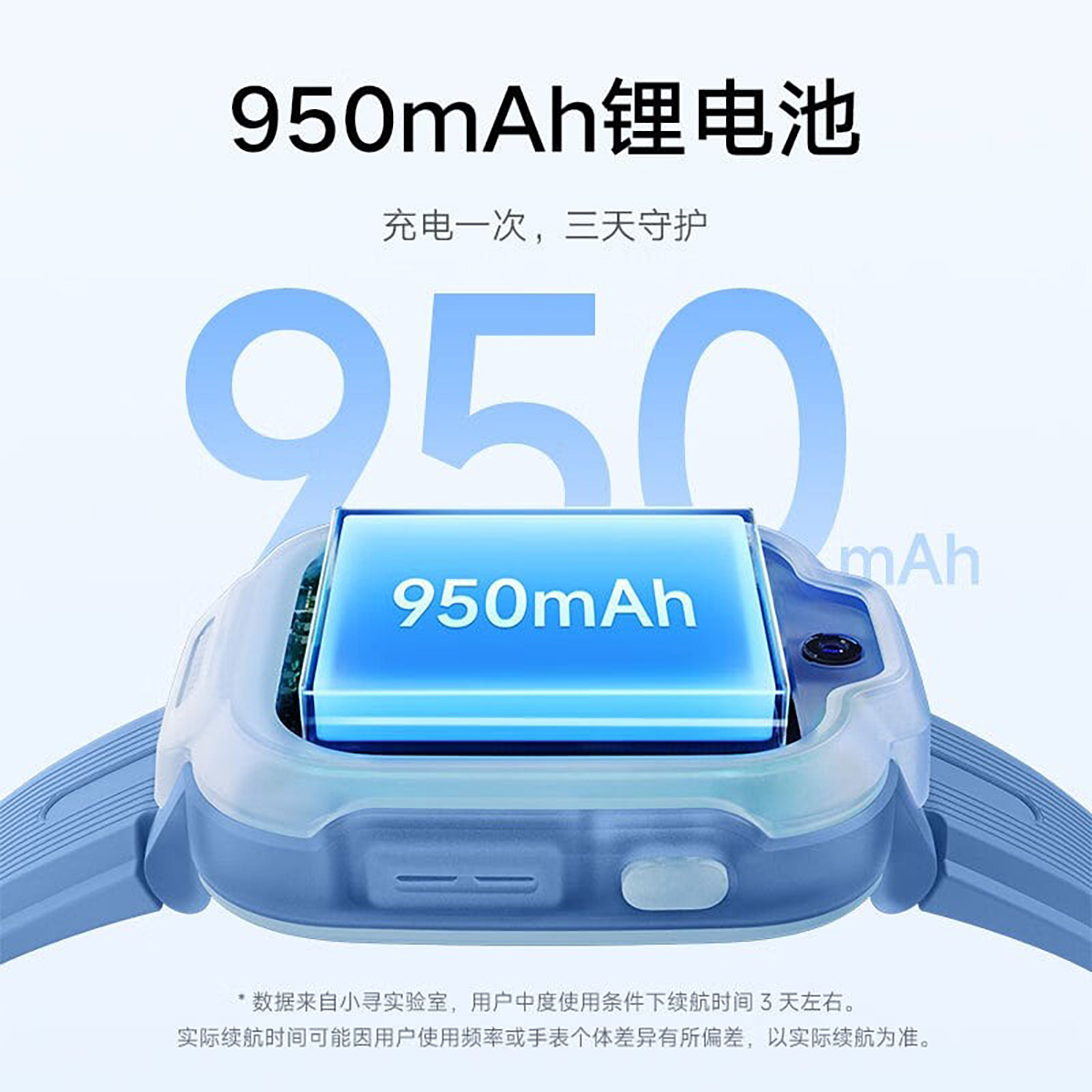 Smartwatch trẻ em đầu tiên của Redmi có pin khá tốt