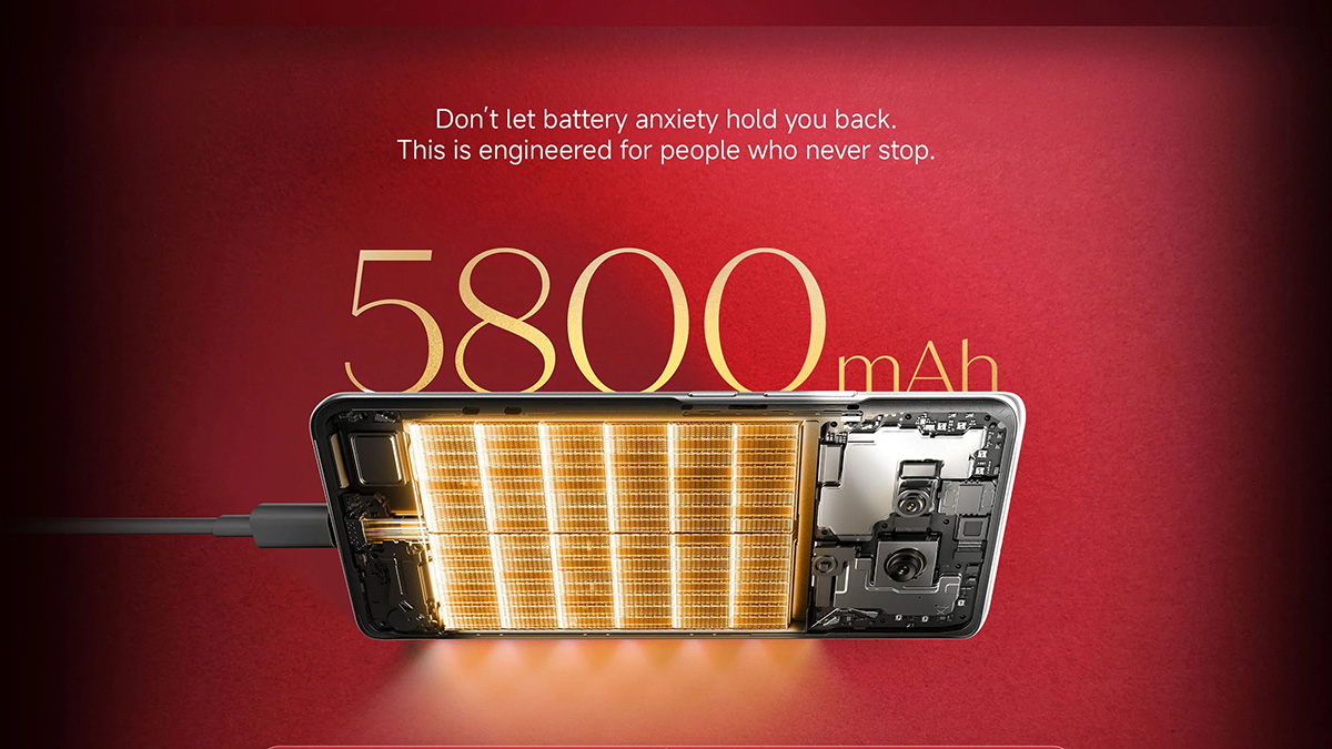 Redmi Note 15 5G Special Edition có pin đủ dùng trong cả ngày dài