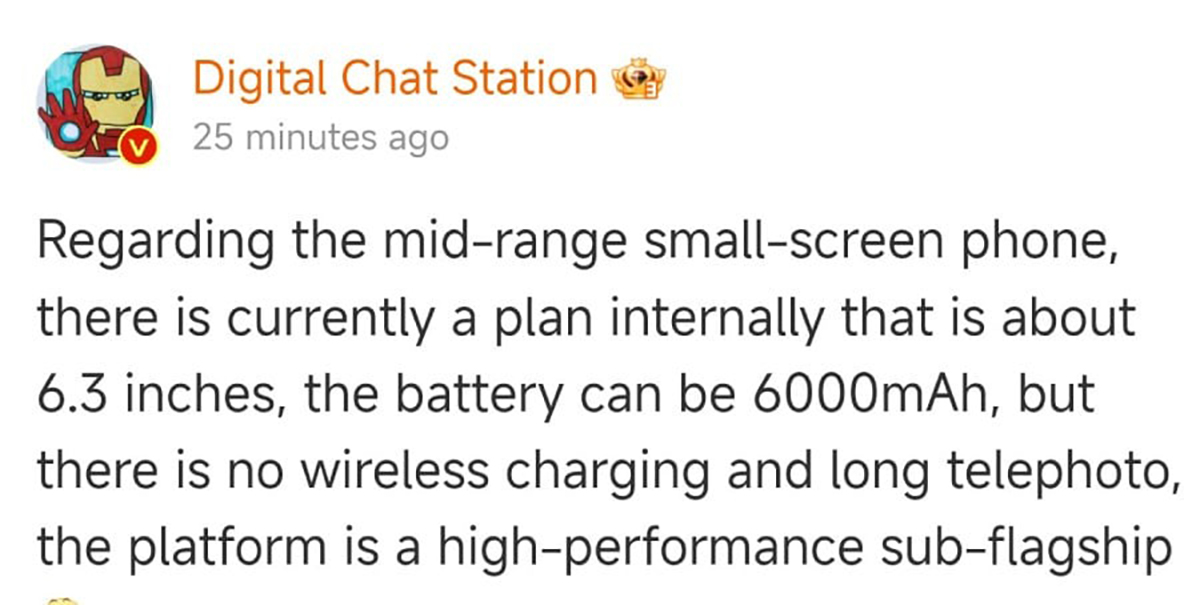 Thông tin flagship Redmi nhỏ gọn