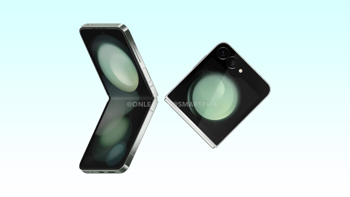 Ảnh render Galaxy Z Flip6