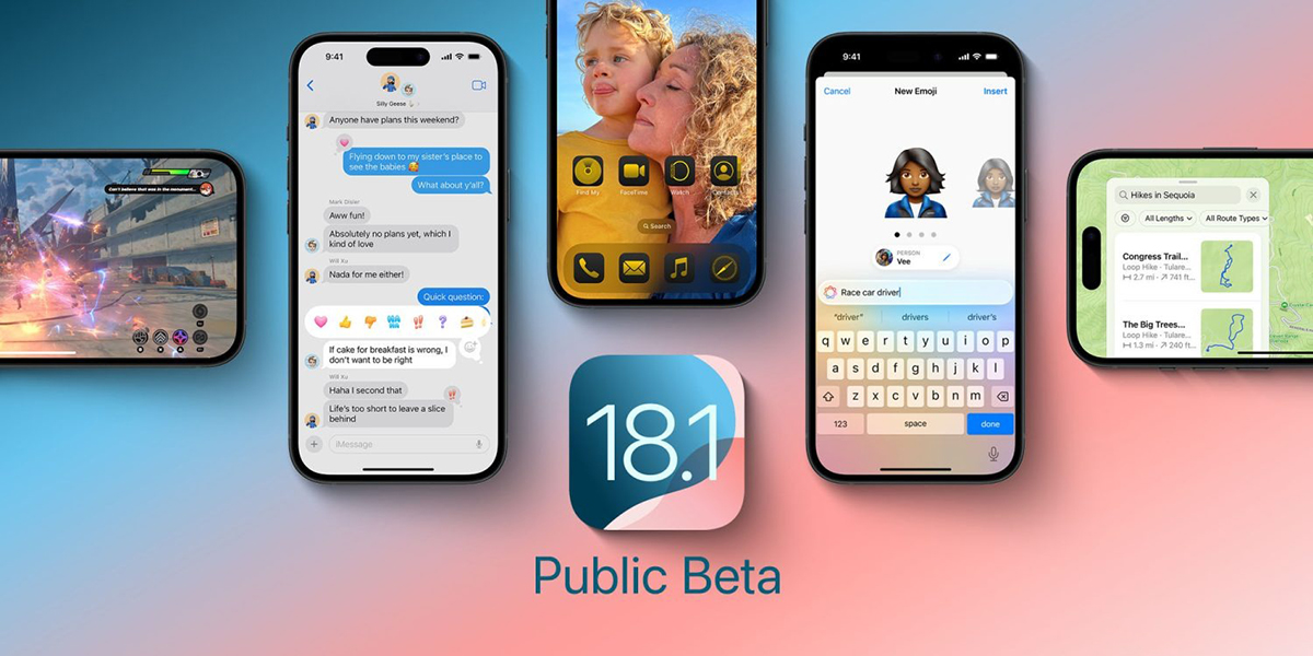Người dùng đã có thể tải xuống iOS 18.1 public beta 2