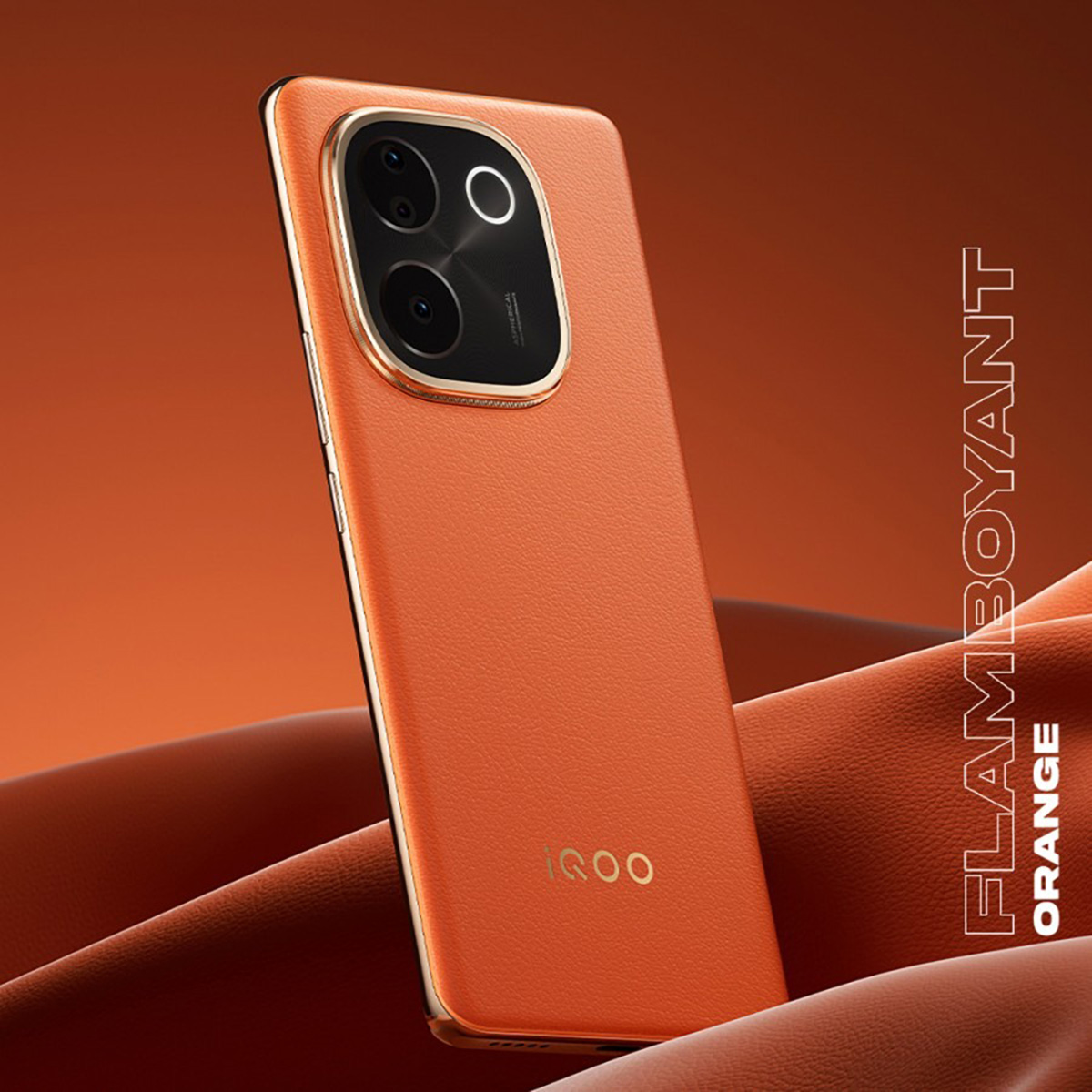 iQOO Z9s Pro có mặt lưng da thuần chay