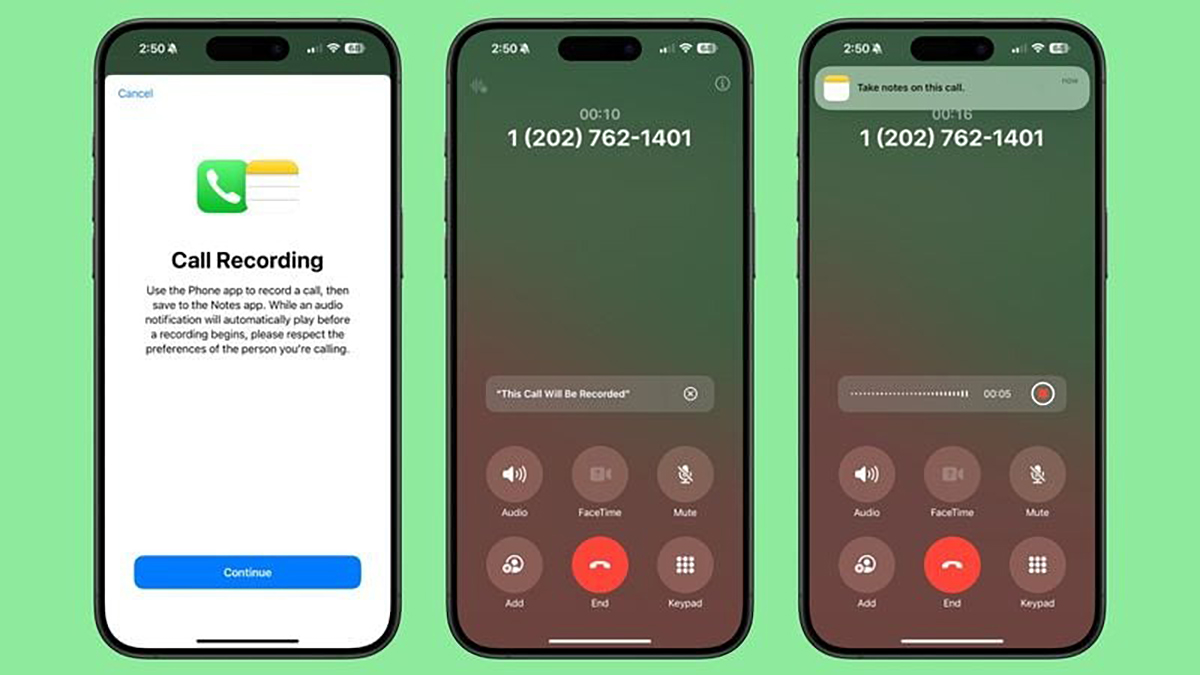 Apple Intelligence cũng giúp cải tiến ứng dụng Phone