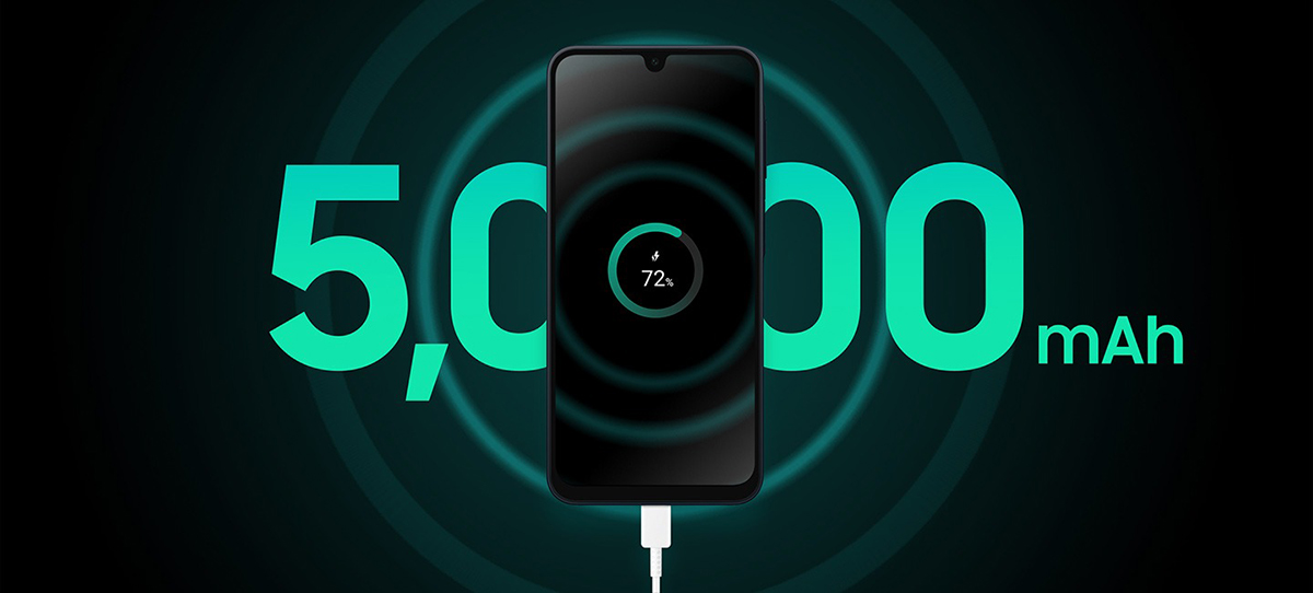 Pin 5000 mAh đủ dùng trong cả ngày