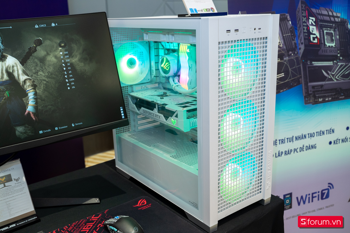Sự kiện Tinhte PC Day 2024 cũng là cơ hội để người dùng trải nghiệm các sản phảm công nghệ mớii nhất