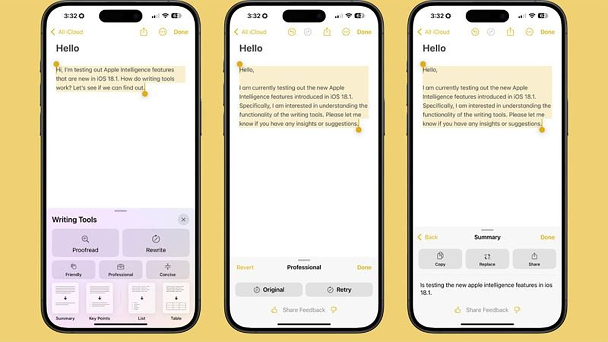 Writing Tools là công cụ hữu ích để bạn chỉnh sửa văn bản
