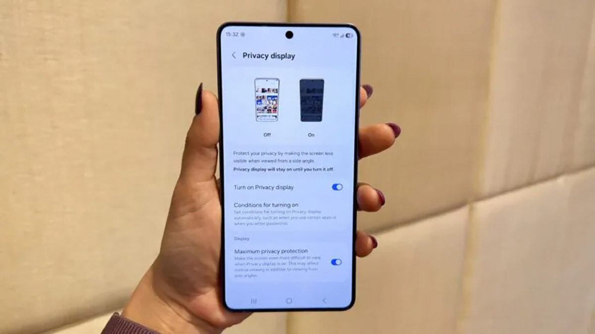Privacy Display là một trong những nâng cấp thú vị nhất của Galaxy S26 Ultra