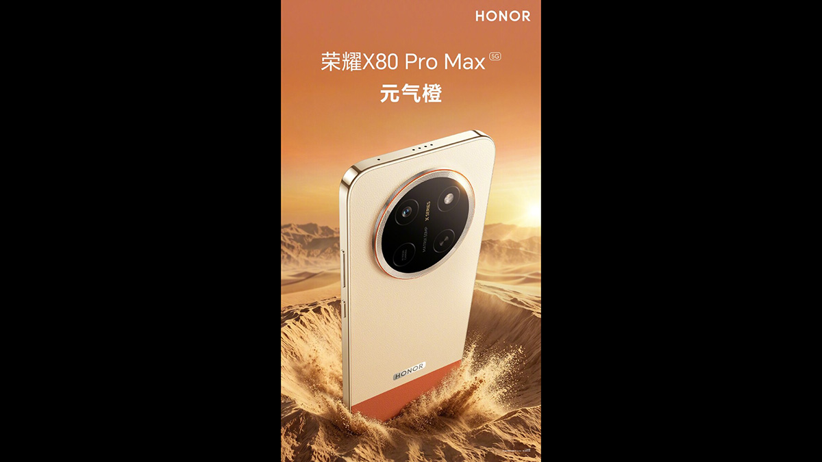 HONOR X80 Pro Max sẽ có cụm camera khá lớn ở mặt lưng