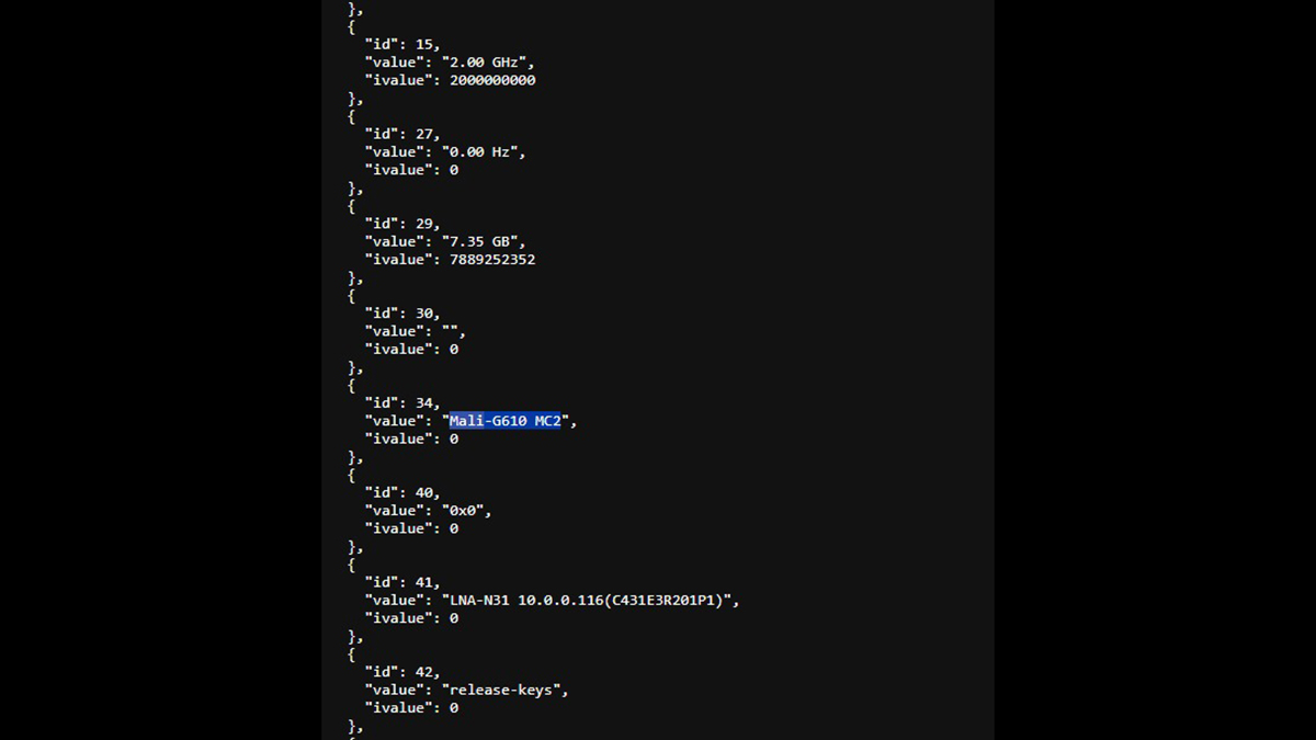 Thông số chip được phát hiện sử dụng trong HONOR 600 Lite