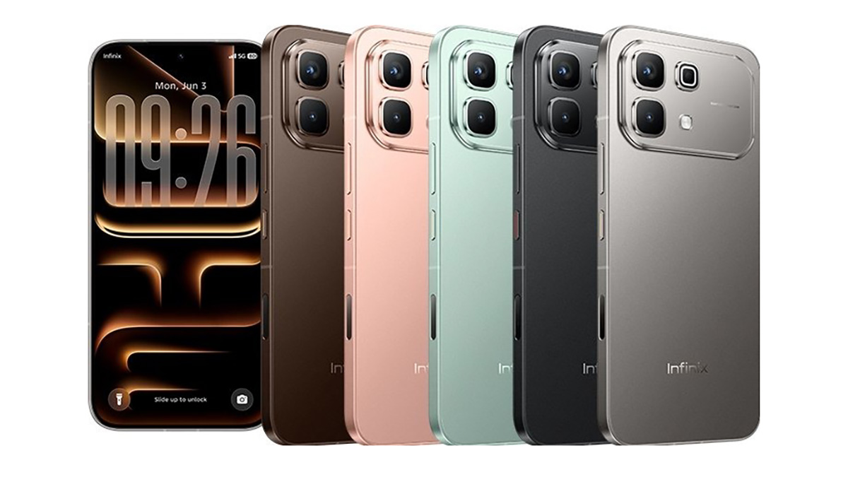 Các điện thoại mới của Infinix có thiết kế khá ấn tượng