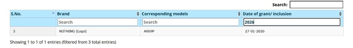 Chứng nhận FCC của điện thoại