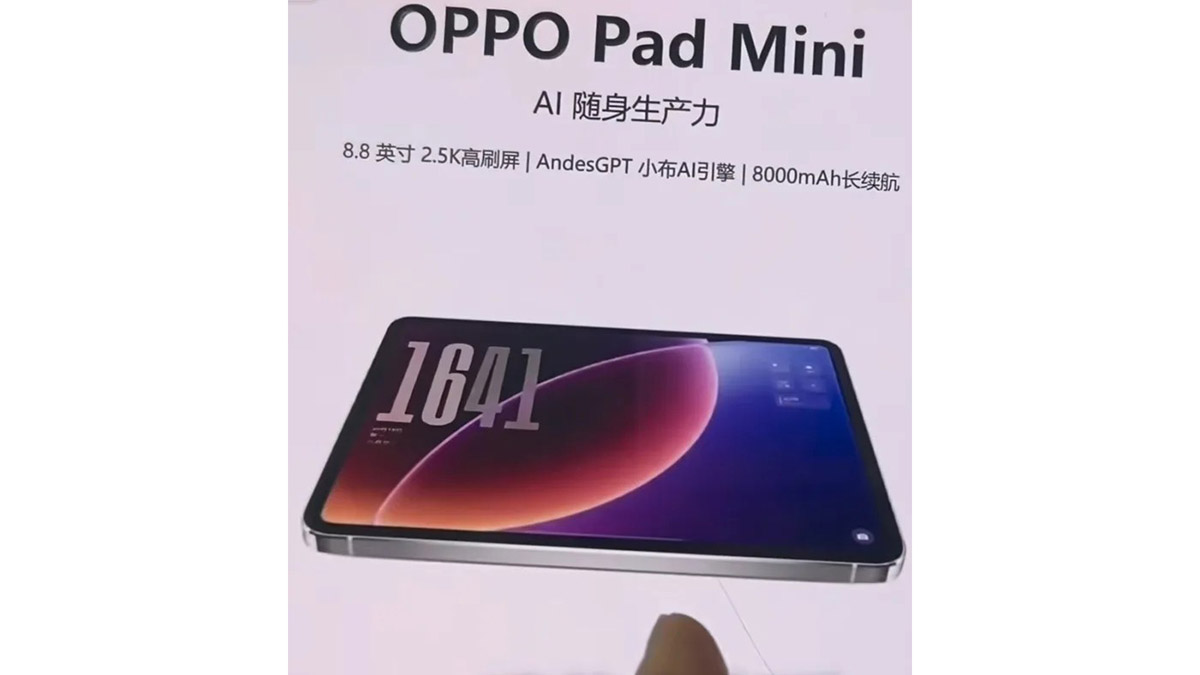 OPPO giới thiệu về OPPO Pad Mini