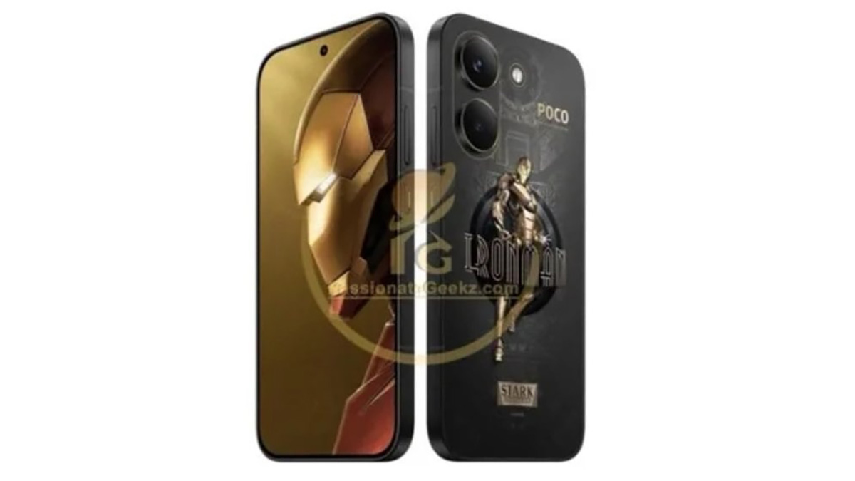 POCO X8 Pro Iron Man Edition lộ ảnh
