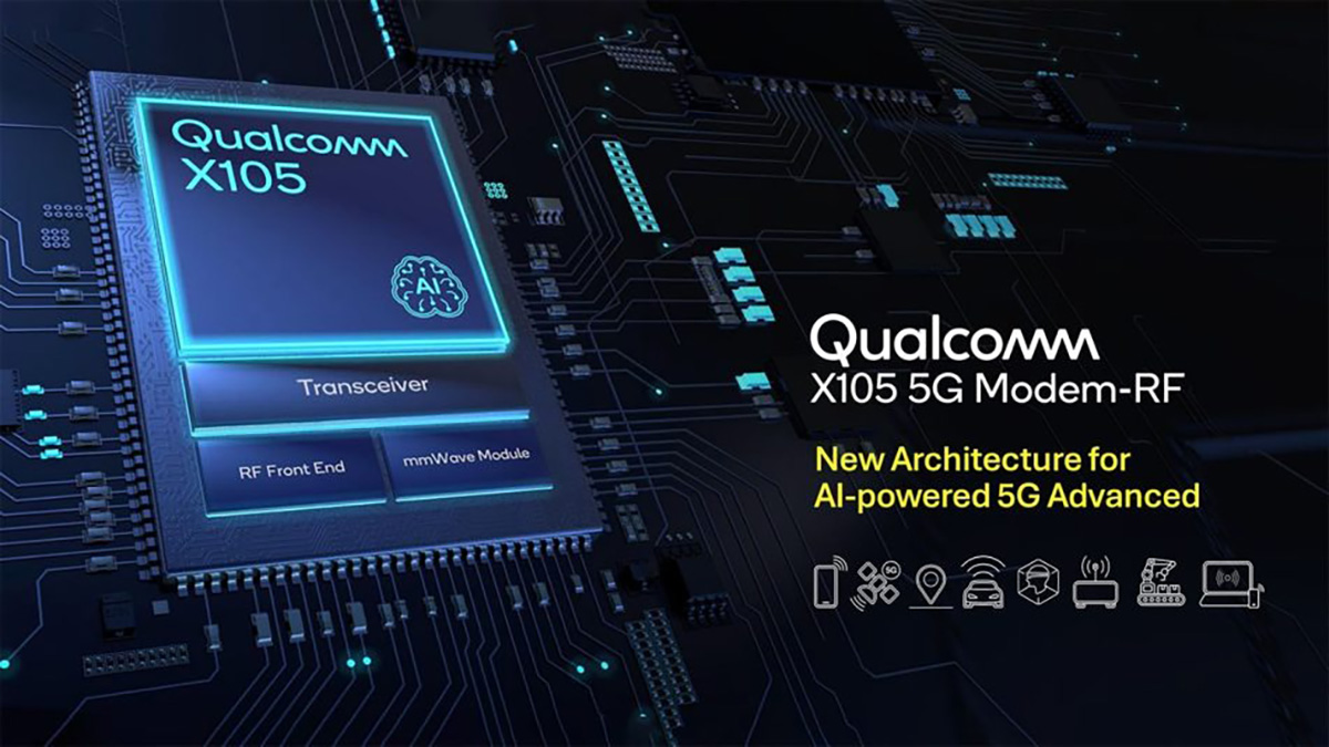 Snapdragon X105 mang đến nhiều cải tiến ấn tượng so với thế hệ trước