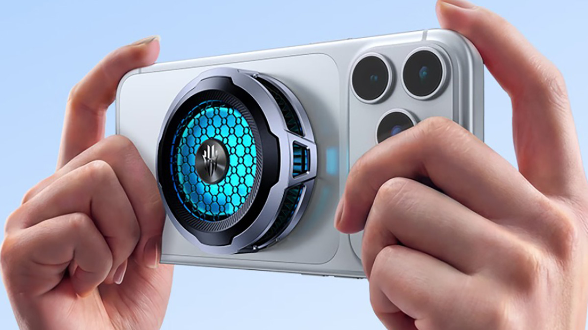 Sò lạnh Red Magic Cooler 8 Air ra mắt: Thiết kế siêu nhẹ, khả năng làm mát -20°C và đèn RGB, giá 492 ngàn đồng