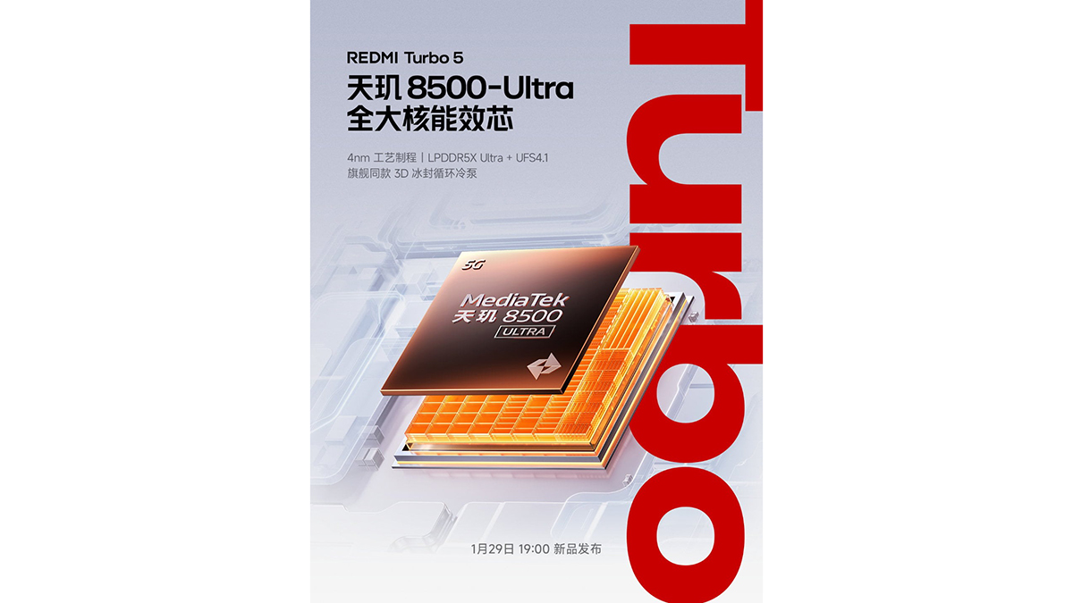 Điện thoại dùng chip Dimensity 8500 Ultra mạnh mẽ