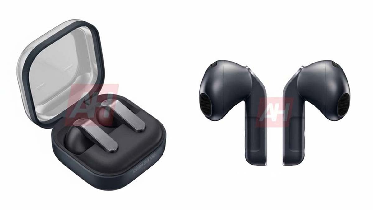 Ảnh render của Galaxy Buds 4