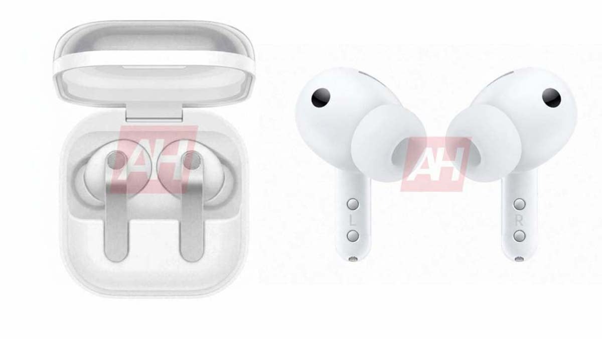 Ảnh render Galaxy Buds 4 Pro