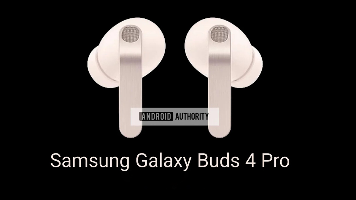 Ảnh render rò rỉ cho thấy Galaxy Buds 4 và Buds 4 Pro khác nhau ở chi tiết quan trọng