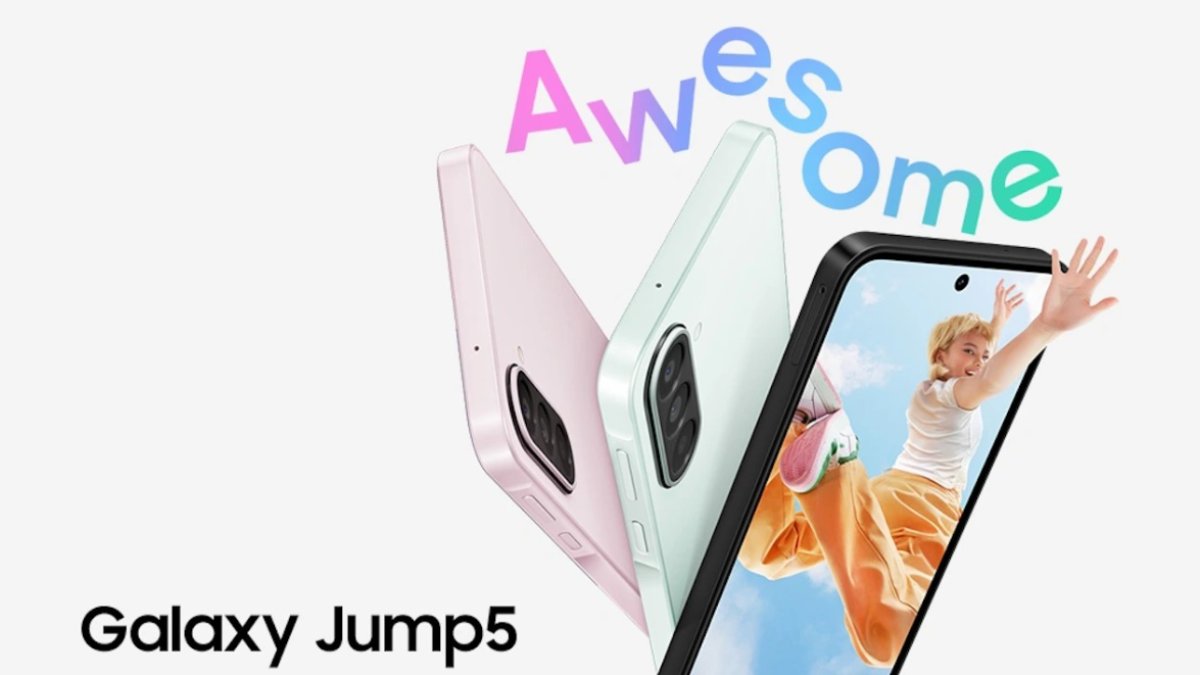 Galaxy Jump 5 ra mắt: Màn hình 120Hz, nhiều tính năng AI và 3 camera 50MP, giá 9.24 triệu đồng