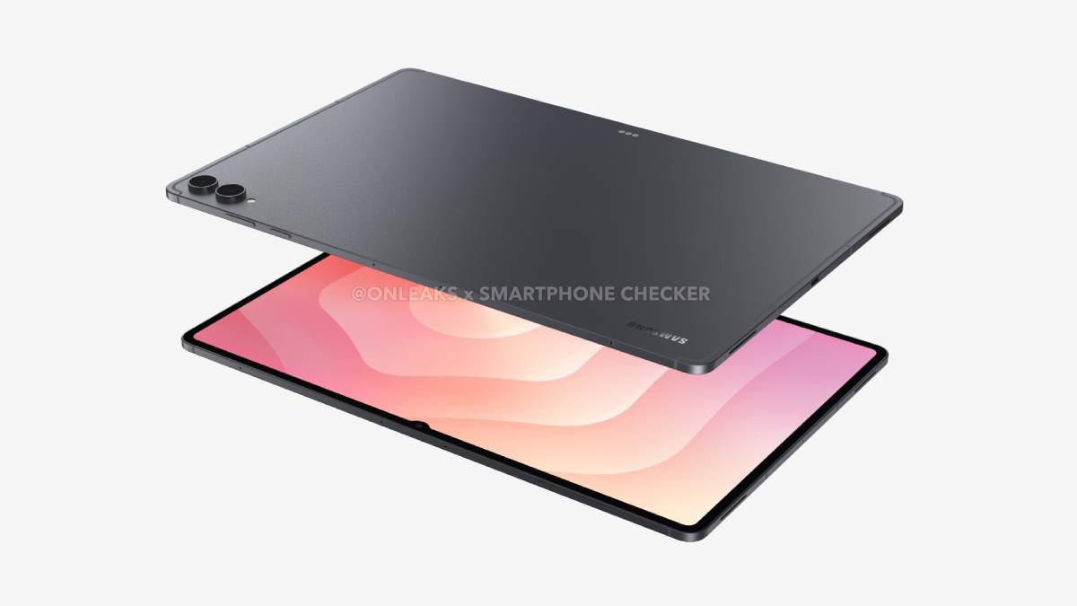 Ảnh render xác nhận Galaxy Tab S12 Ultra sẽ có thiết kế notch như thế hệ trước