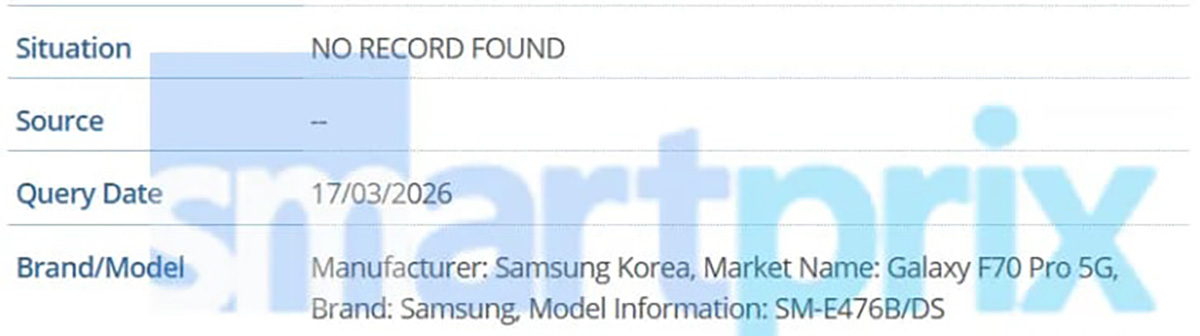 Samsung đang phát triển Galaxy S26 FE, Galaxy M47 5G và Galaxy F70 Pro