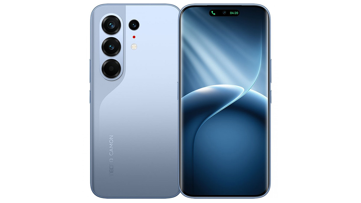 Tecno Camon 50 Pro sở hữu màn hình cong tràn cạnh ấn tượng