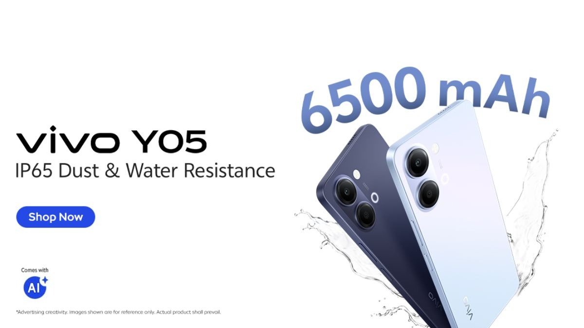 vivo Y05 có pin lớn và thiết kế bền bỉ