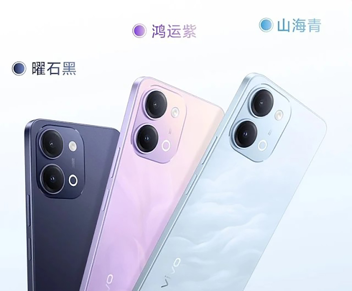 Các tùy chọn màu sắc của vivo Y60m