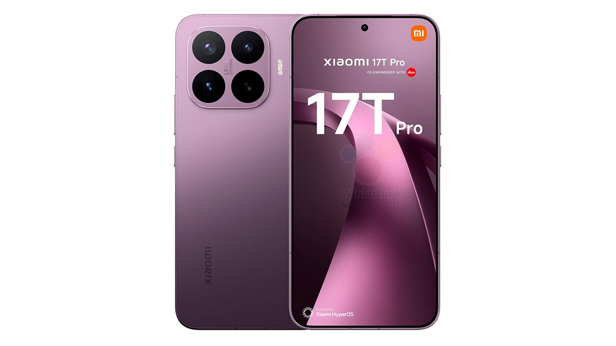 Ảnh báo chí của Xiaomi 17T Pro