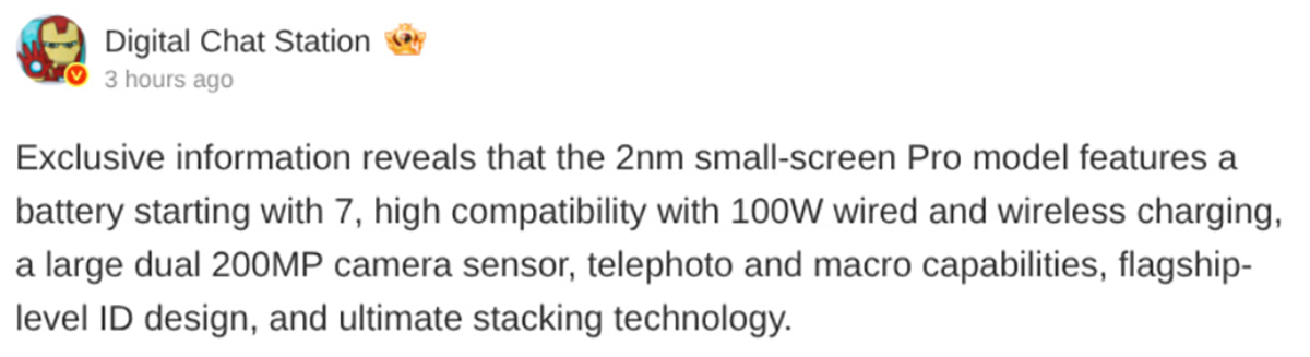 Thông tin Xiaomi 18 Pro được chia sẻ bởi nguồn uy tín