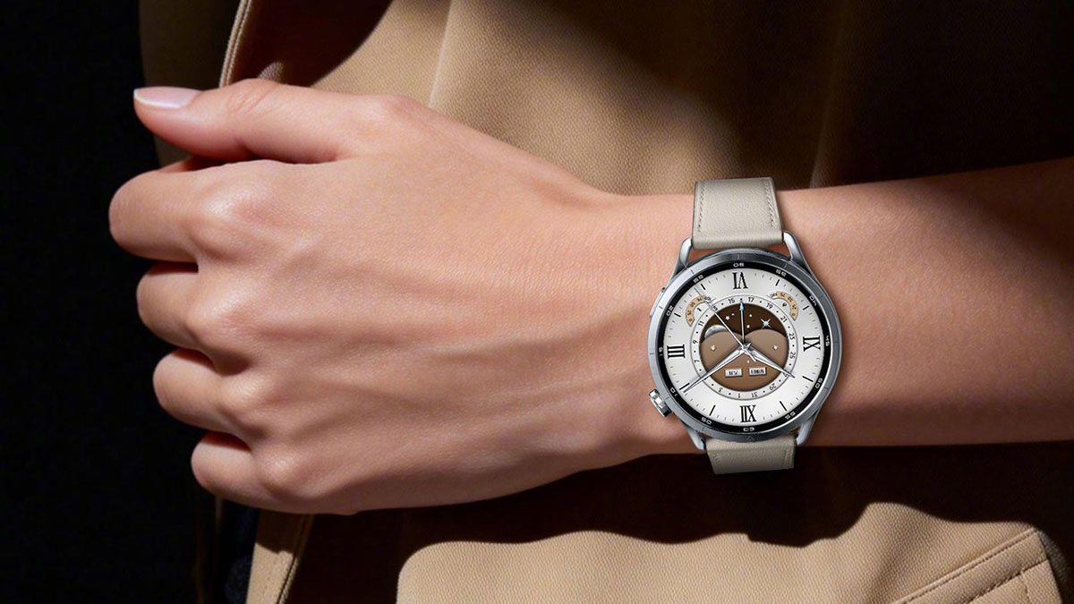 Xiaomi Watch S5 lộ ảnh chính thức: Thiết kế mỏng hơn, thân máy bằng thép 316L và tùy chọn eSIM