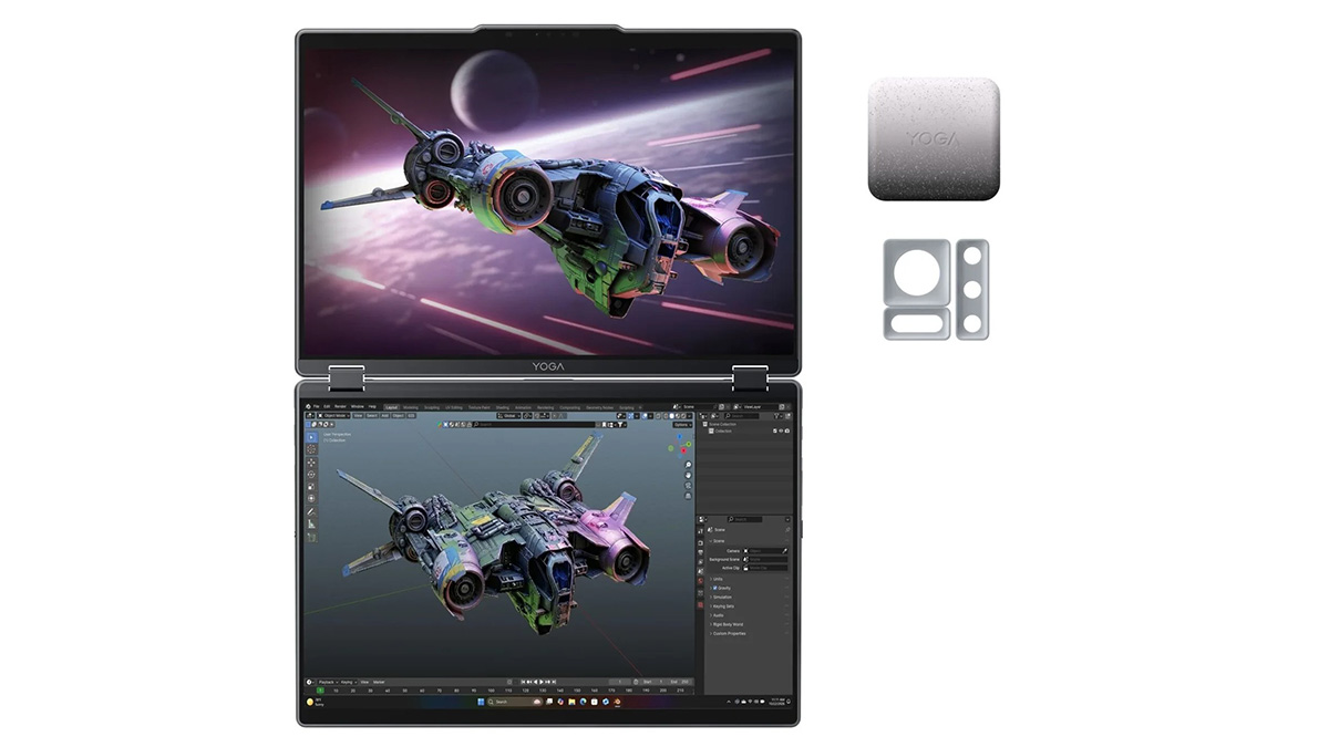 Máy tính xách tay mới của Lenovo gây ấn tượng với camera RGB 50MP có khả năng nhận diện cử chỉ tay
