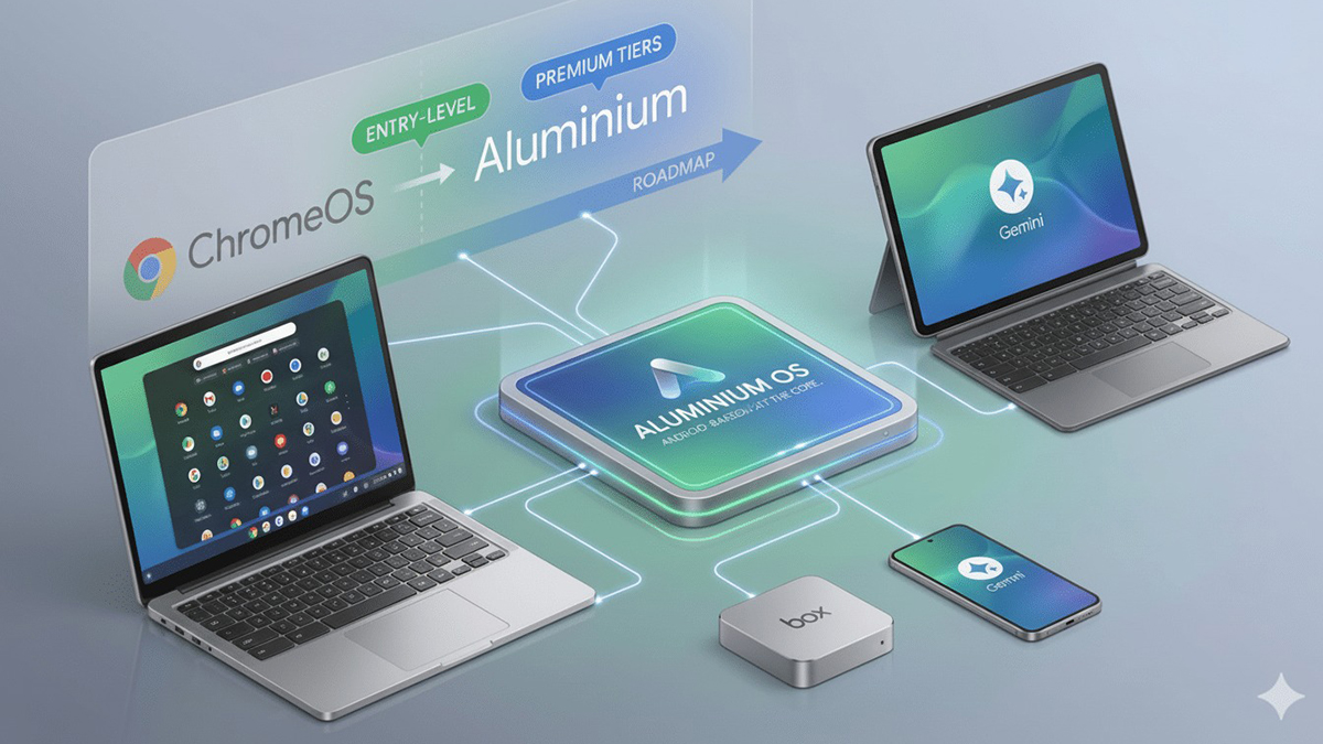 Aluminium OS là gì? Google sắp mang Android “lên PC” theo cách hoàn toàn mới