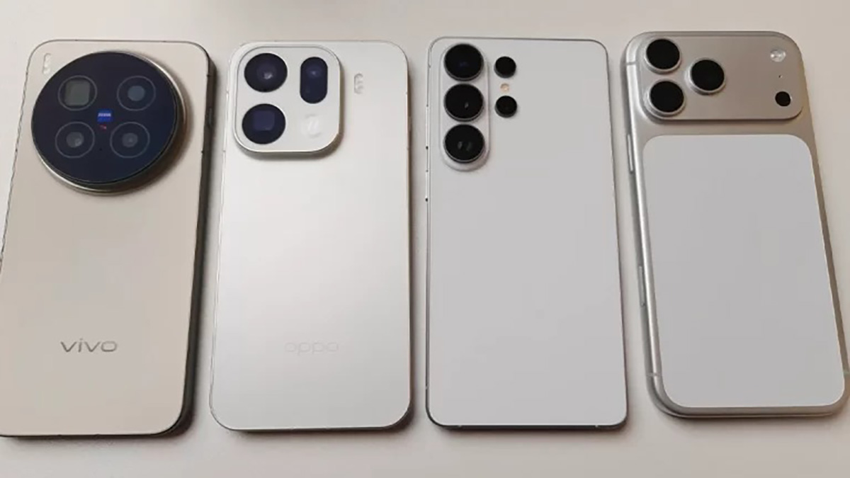 Galaxy S26 Ultra lộ ảnh thực tế, “đọ dáng” với Galaxy S25 Ultra, iPhone 17 Pro Max, vivo X300 và OPPO Find X9 Pro