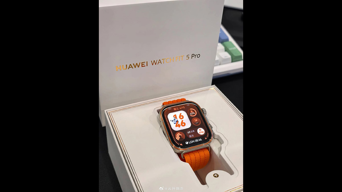Ảnh thực tế Huawei Watch Fit Pro hé lộ nhiều thay đổi thú vị
