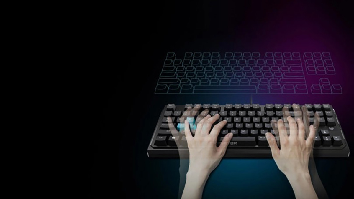 Predator Aethon TKL 301 cho trải nghiệm nhập liệu ấn tượng