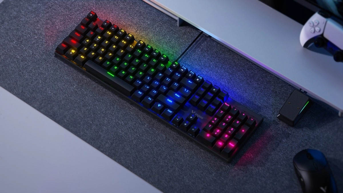 Bàn phím cơ Rapoo GK500 có giá cực kỳ phải chăng