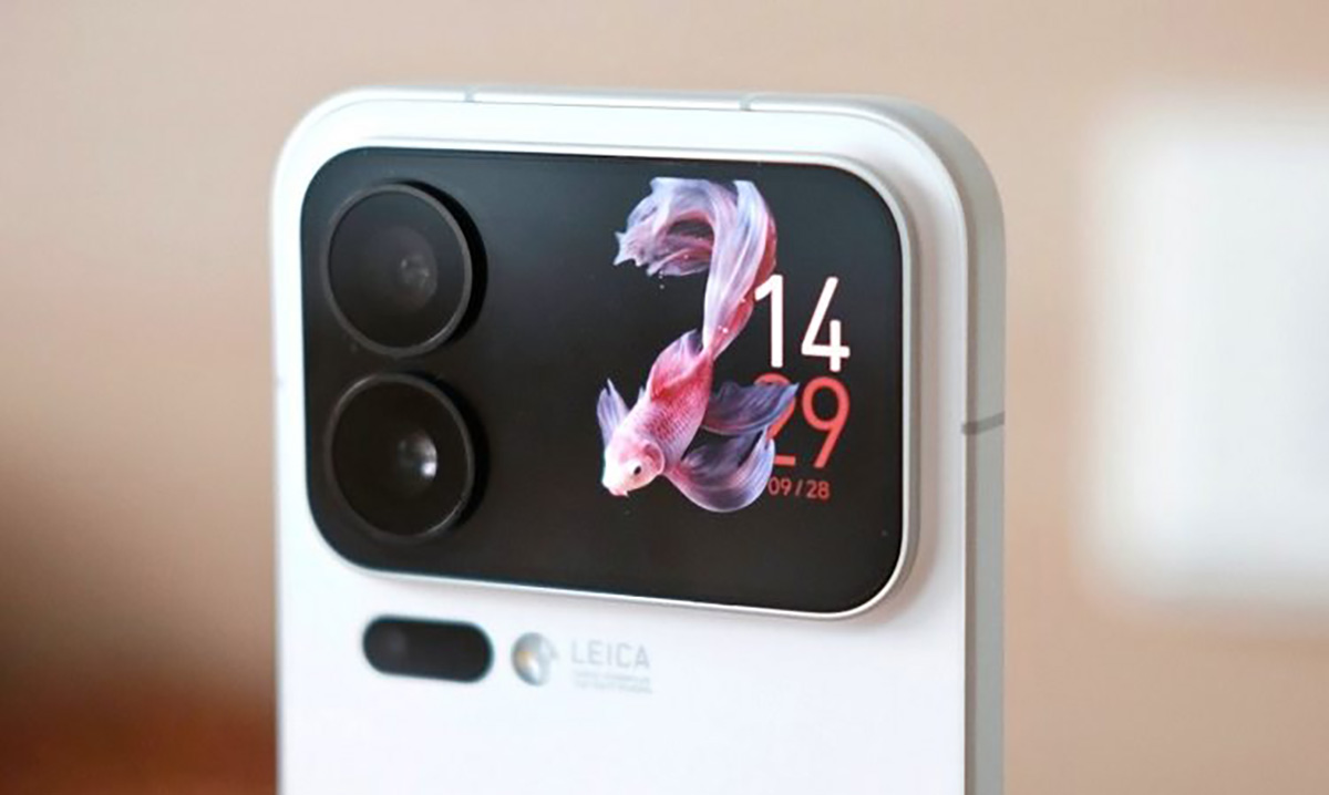 Xiaomi 18 Pro Max vẫn có màn hình phụ ở mặt sau