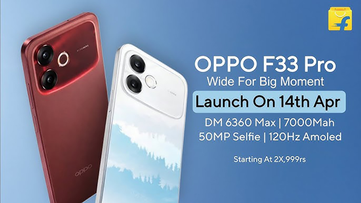 OPPO F33 Pro 5G sẽ ra mắt vào ngày 14/4 tới
