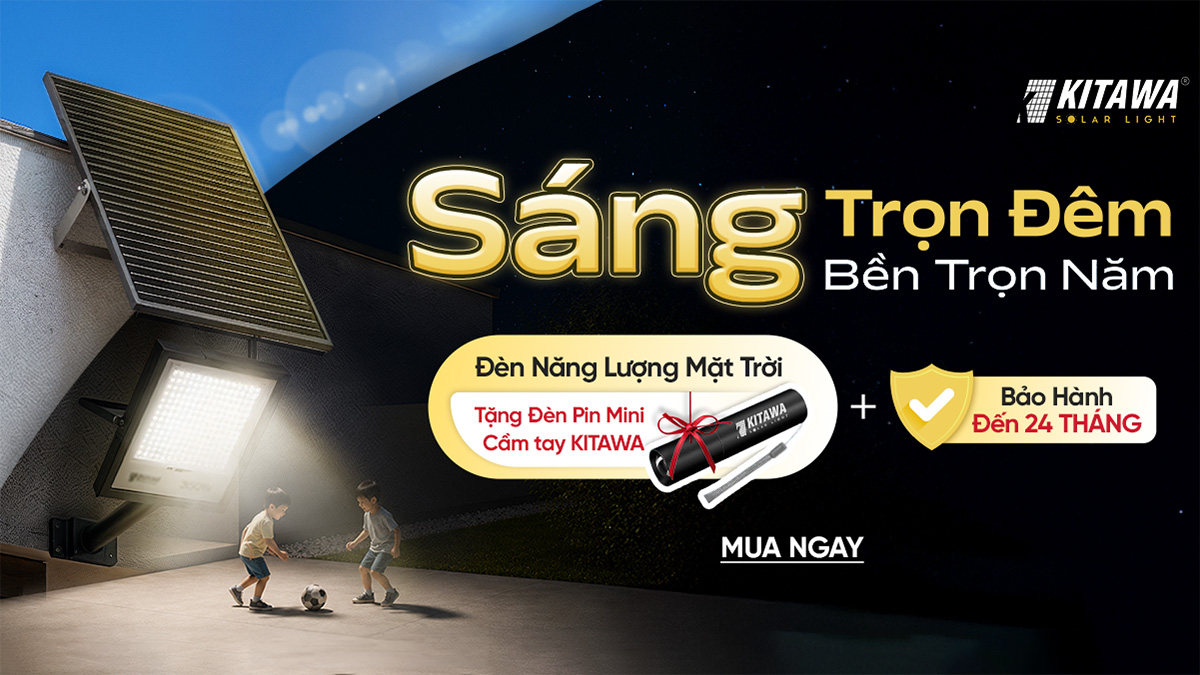 CellphoneS mở bán đèn năng lượng mặt trời - Sáng trọn đêm, bền trọn năm