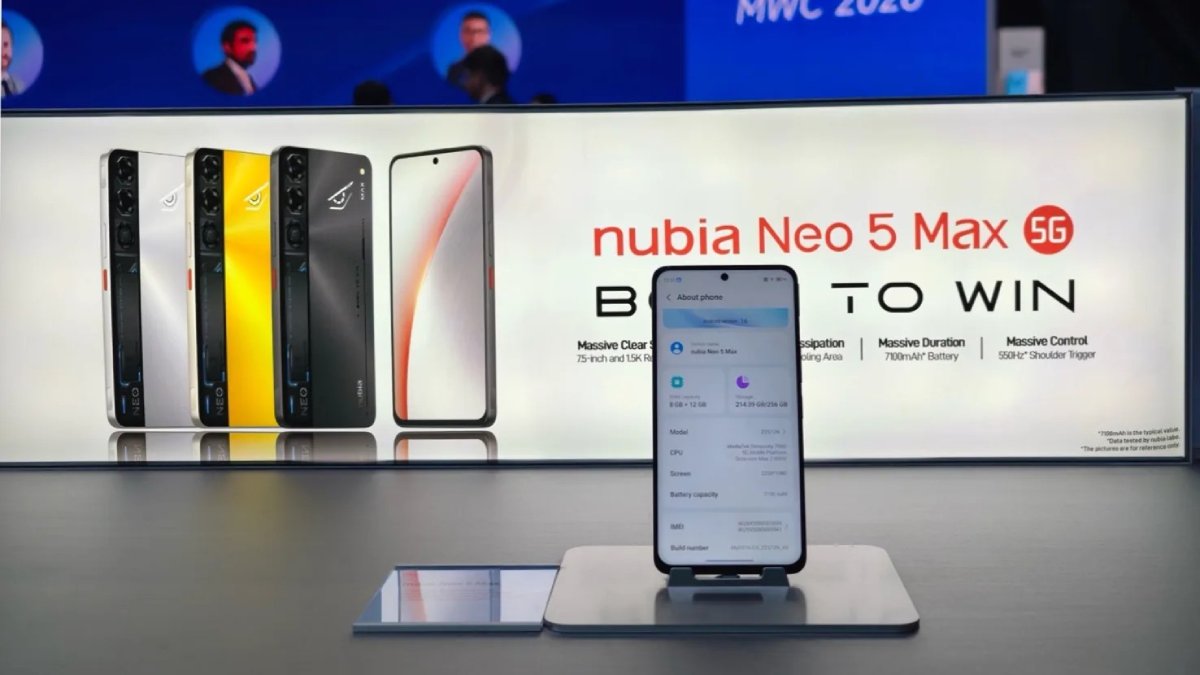 nubia Neo 5 Max sở hữu cấu hình phần cứng mạnh mẽ
