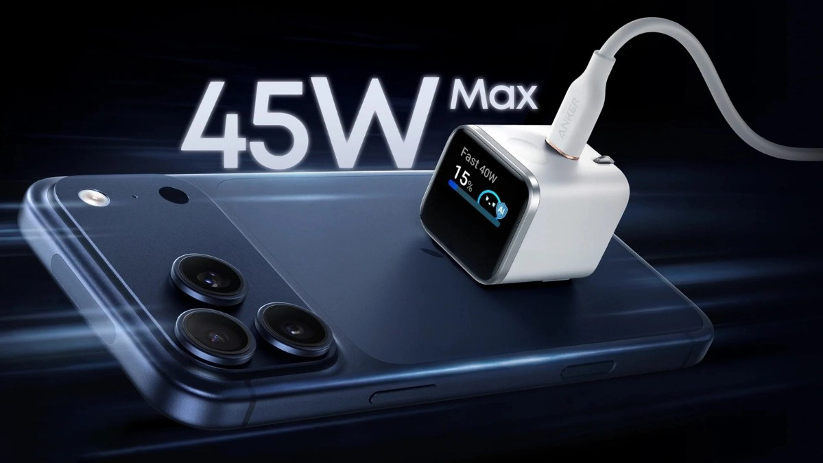 Anker Nano thông minh 1C 45W màn hình led có thiết kế nhỏ gọn