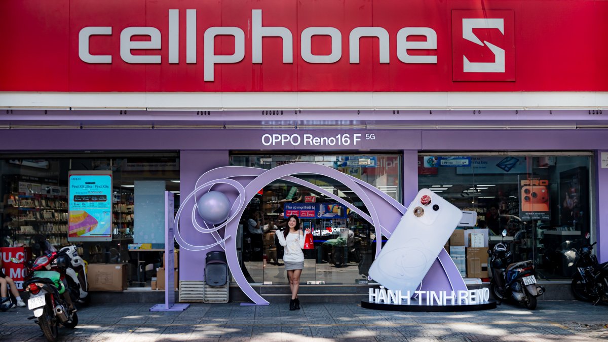 Giới trẻ đổ xô check-in Reno Planet: Bạn đã khám phá địa điểm gần nhất tại CellphoneS chưa?