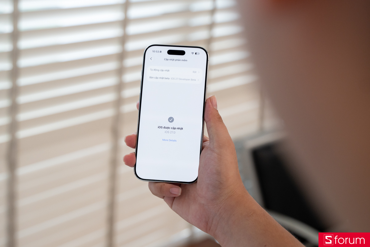 Review iOS 27 beta về pin