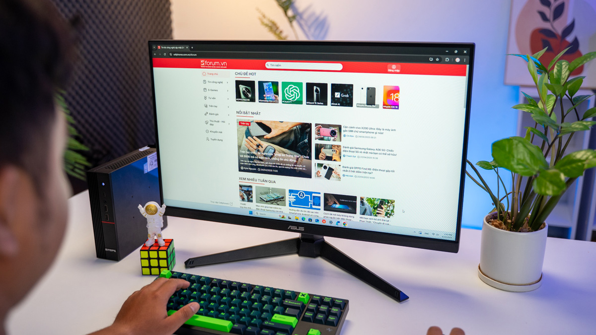 Deal màn hình tuần lễ ASUS: Từ gaming đến đồ họa giảm thêm đến 300K, HSSV "top-up" thêm 400K tại CellphoneS!