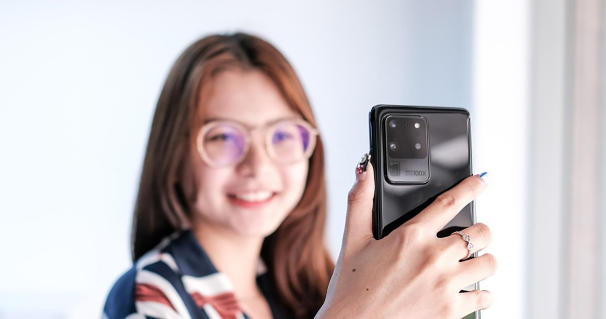Camera selfie 100MP sẽ giúp nâng tầm chụp ảnh tự sướng cũng như video call của người dùng