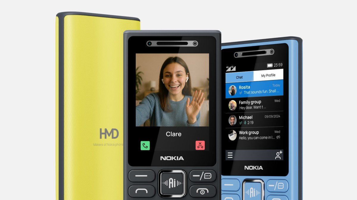 HMD ra mắt loạt điện thoại Nokia phổ thông tích hợp AI, có nút bấm chuyên dụng đầy bất ngờ